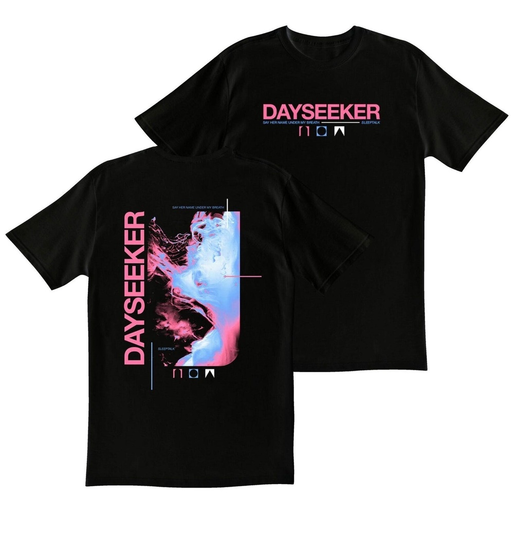 Dayseeker Band Logo Shirt Black 2 Sided